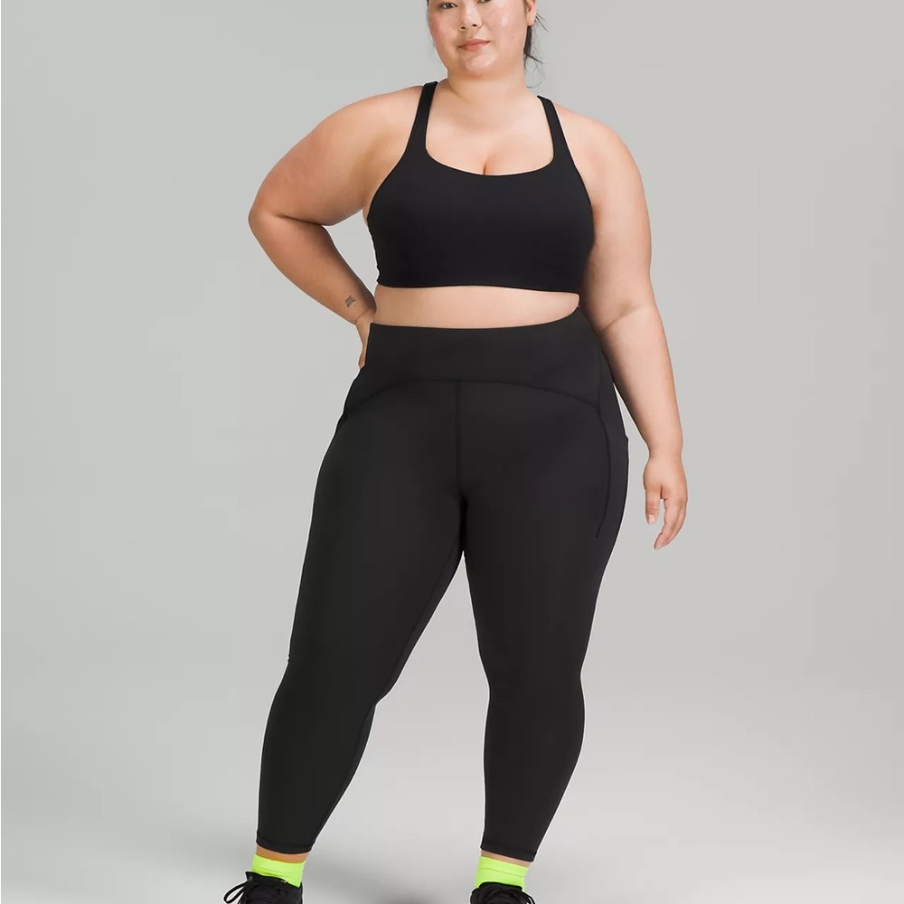 NWT - All Powered Up Bra by Lululemon | Size 40G | Black Colour | Medium Support - Picture 3 of 8